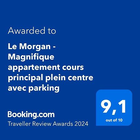 Le Morgan - Magnifique Appartement Cours Principal Plein Centre Avec Parking 普罗旺斯地区萨隆 外观 照片